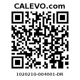 Calevo.com Preisschild 1020210-004001-DR
