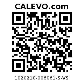 Calevo.com Preisschild 1020210-006061-S-VS