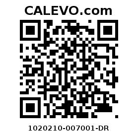 Calevo.com Preisschild 1020210-007001-DR