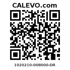 Calevo.com Preisschild 1020210-008000-DR