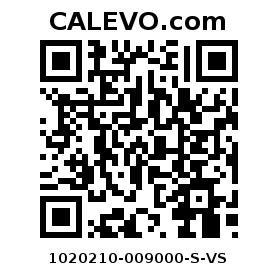Calevo.com Preisschild 1020210-009000-S-VS
