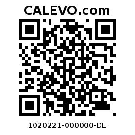 Calevo.com pricetag 1020221-000000-DL