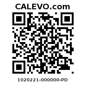 Calevo.com pricetag 1020221-000000-PD