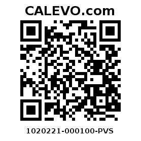 Calevo.com Preisschild 1020221-000100-PVS