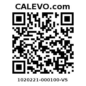 Calevo.com Preisschild 1020221-000100-VS