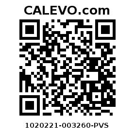 Calevo.com Preisschild 1020221-003260-PVS