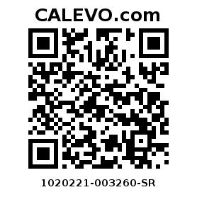 Calevo.com pricetag 1020221-003260-SR