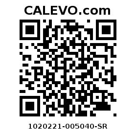 Calevo.com Preisschild 1020221-005040-SR