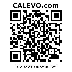 Calevo.com Preisschild 1020221-006500-VS