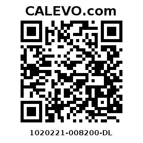 Calevo.com pricetag 1020221-008200-DL