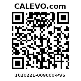 Calevo.com Preisschild 1020221-009000-PVS