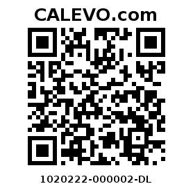 Calevo.com pricetag 1020222-000002-DL
