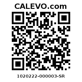 Calevo.com Preisschild 1020222-000003-SR