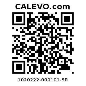 Calevo.com Preisschild 1020222-000101-SR