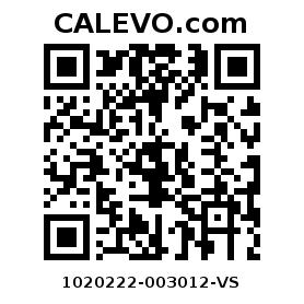 Calevo.com Preisschild 1020222-003012-VS