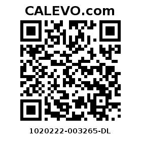 Calevo.com pricetag 1020222-003265-DL