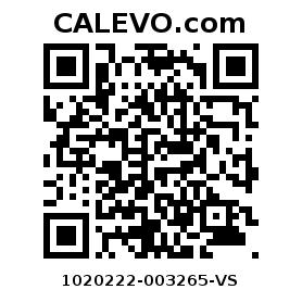 Calevo.com pricetag 1020222-003265-VS