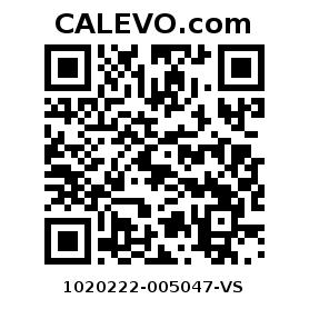 Calevo.com Preisschild 1020222-005047-VS