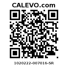 Calevo.com pricetag 1020222-007016-SR