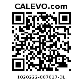 Calevo.com Preisschild 1020222-007017-DL