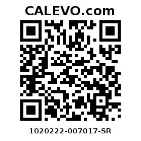 Calevo.com pricetag 1020222-007017-SR