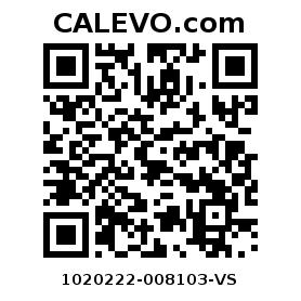 Calevo.com pricetag 1020222-008103-VS