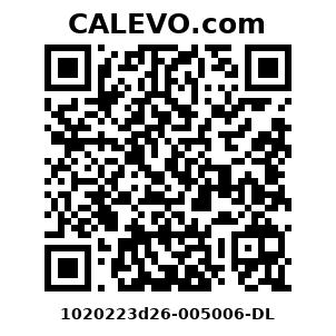 Calevo.com Preisschild 1020223d26-005006-DL