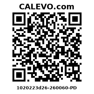 Calevo.com Preisschild 1020223d26-260060-PD