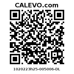 Calevo.com Preisschild 1020223h25-005006-DL