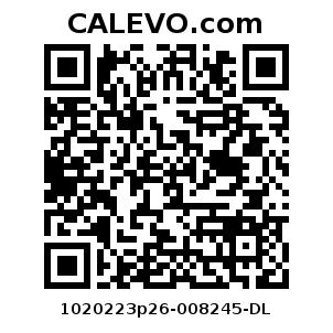 Calevo.com Preisschild 1020223p26-008245-DL