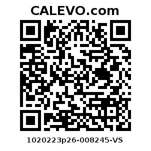 Calevo.com Preisschild 1020223p26-008245-VS