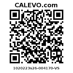 Calevo.com Preisschild 1020223s26-004170-VS
