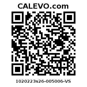 Calevo.com Preisschild 1020223s26-005006-VS