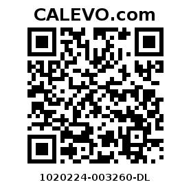 Calevo.com pricetag 1020224-003260-DL
