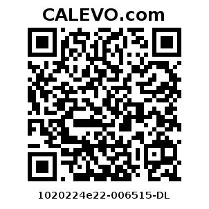 Calevo.com pricetag 1020224e22-006515-DL