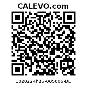 Calevo.com Preisschild 1020224h25-005006-DL