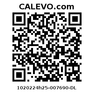 Calevo.com Preisschild 1020224h25-007690-DL