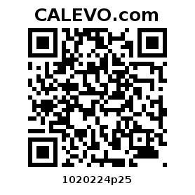 Calevo.com Preisschild 1020224p25