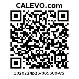Calevo.com Preisschild 1020224p26-005680-VS