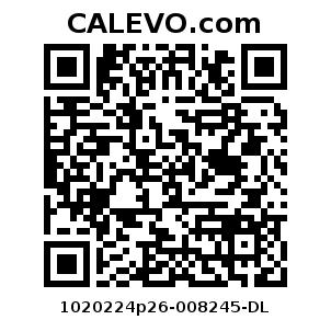 Calevo.com Preisschild 1020224p26-008245-DL