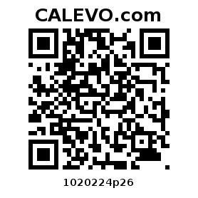 Calevo.com Preisschild 1020224p26