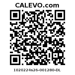 Calevo.com Preisschild 1020224s26-001280-DL