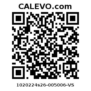 Calevo.com Preisschild 1020224s26-005006-VS