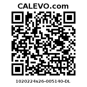 Calevo.com Preisschild 1020224s26-005140-DL
