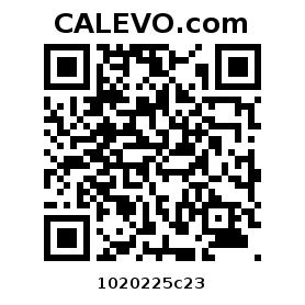 Calevo.com Preisschild 1020225c23