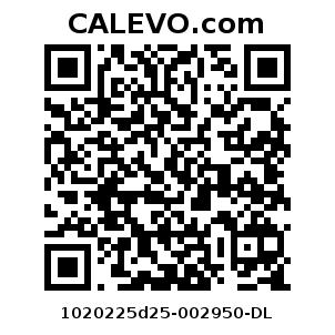 Calevo.com Preisschild 1020225d25-002950-DL