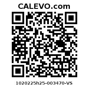 Calevo.com Preisschild 1020225h25-003470-VS