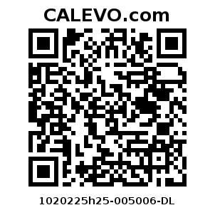 Calevo.com Preisschild 1020225h25-005006-DL