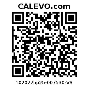 Calevo.com Preisschild 1020225p25-007530-VS