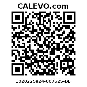 Calevo.com Preisschild 1020225s24-007525-DL